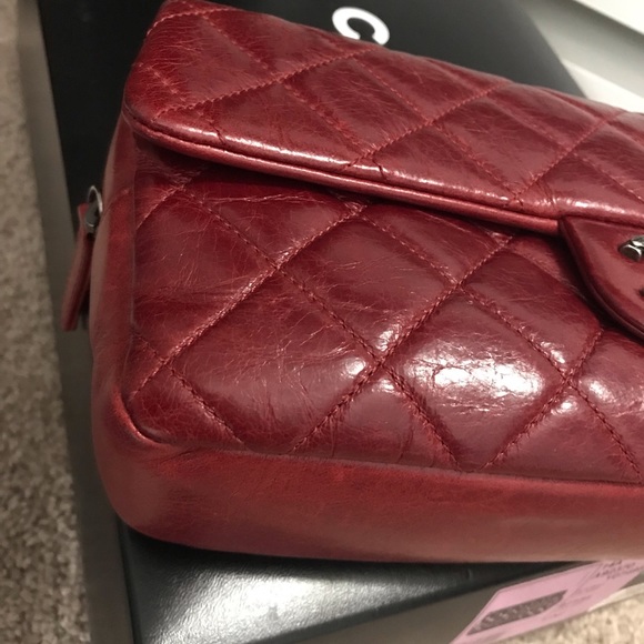 SOLD! Chanel easy flap bag with ruthenium hw- - Picture 5 of 8